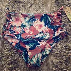 Tori Praver High Waist High Leg Bikini Bottoms